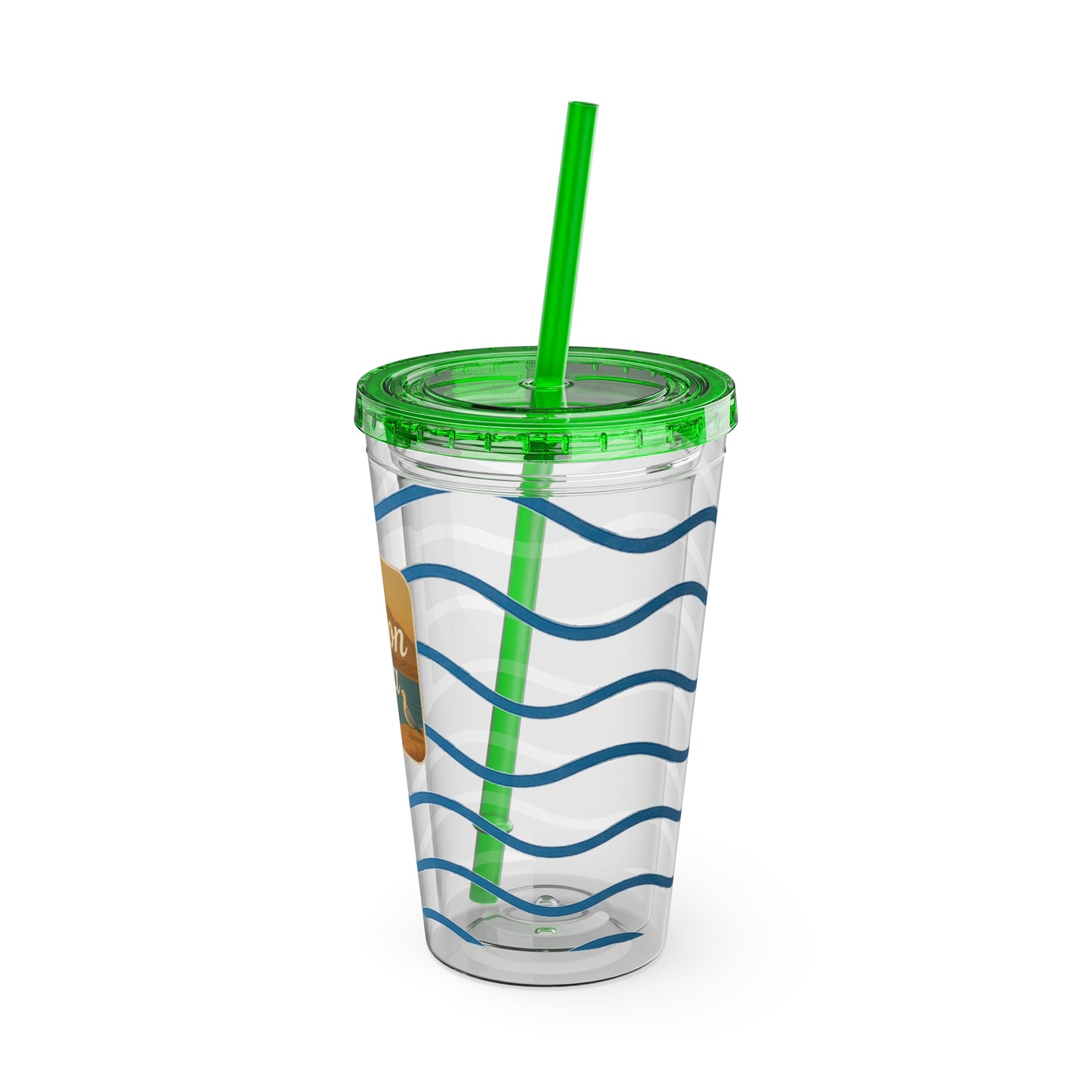 Salton Sea Sunsplash Tumbler, 16oz Clear Drink Cup for Outdoor Adventures, Customizable Travel Mug, Perfect for Summer Fun, Eco-Friendly Beverage [...]