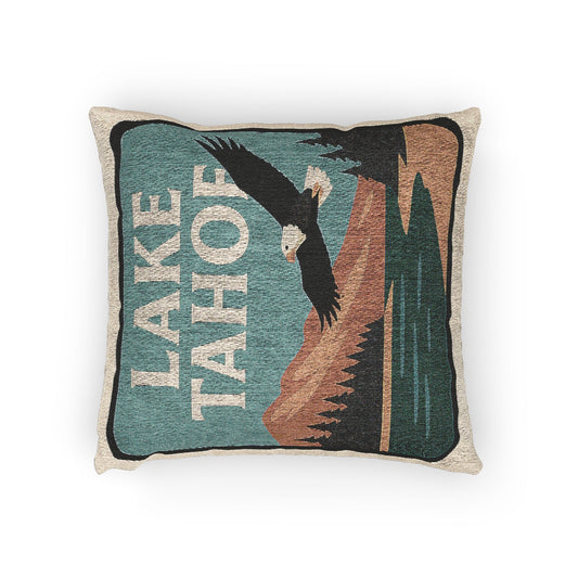 Lake Tahoe Woven Pillow