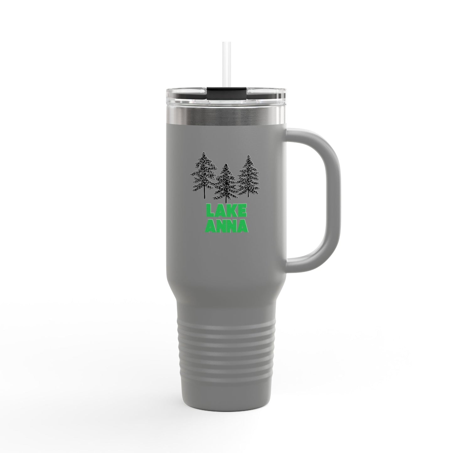 Lake Anna Insulated Travel Mug, 40oz - Perfect for Camping, Road Trips, Gifts, Outdoor Adventures, Summer Fun