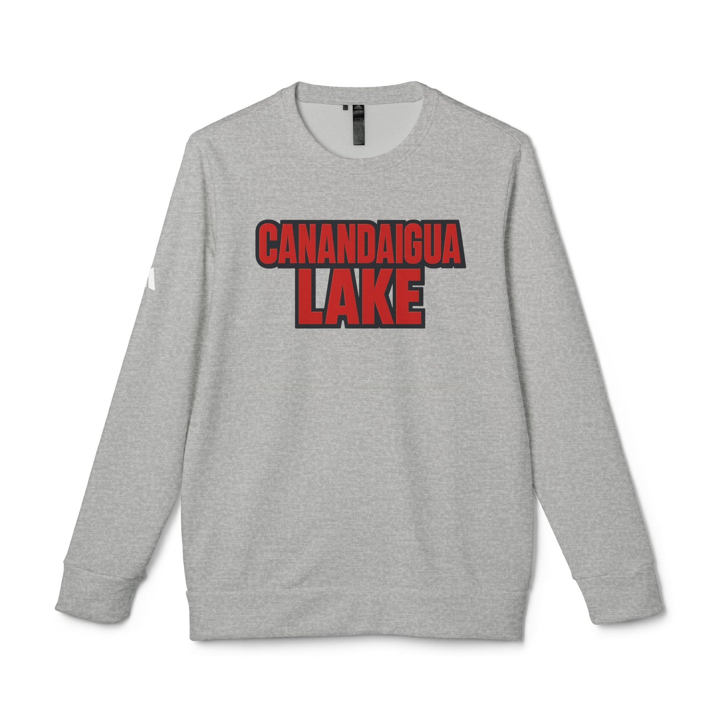 Canandaigua Lake Adidas Unisex Fleece Crewneck Sweatshirt