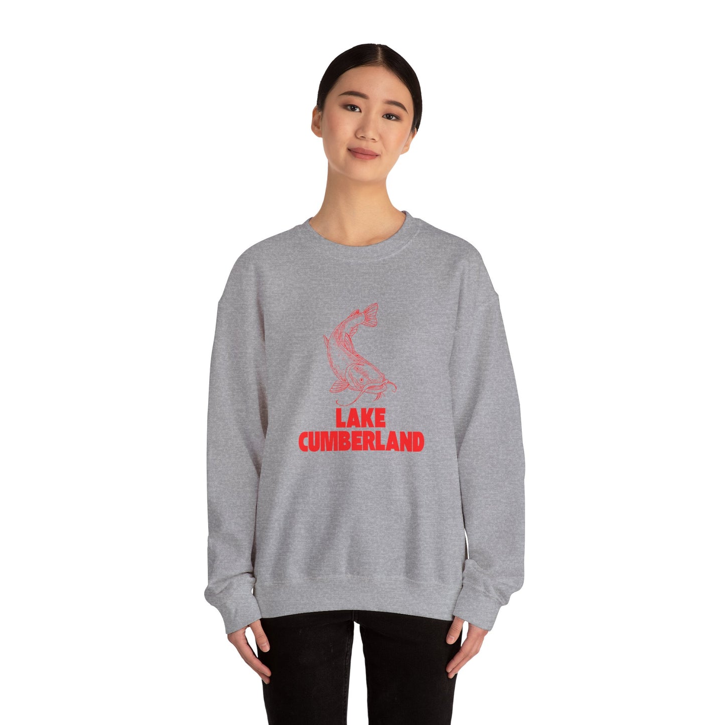 Lake Cumberland Fishing Sweatshirt, Cozy Crewneck, Perfect for Outdoorsy Lovers, Casual Wear, Gift for Nature Enthusiasts, Lake Life Apparel