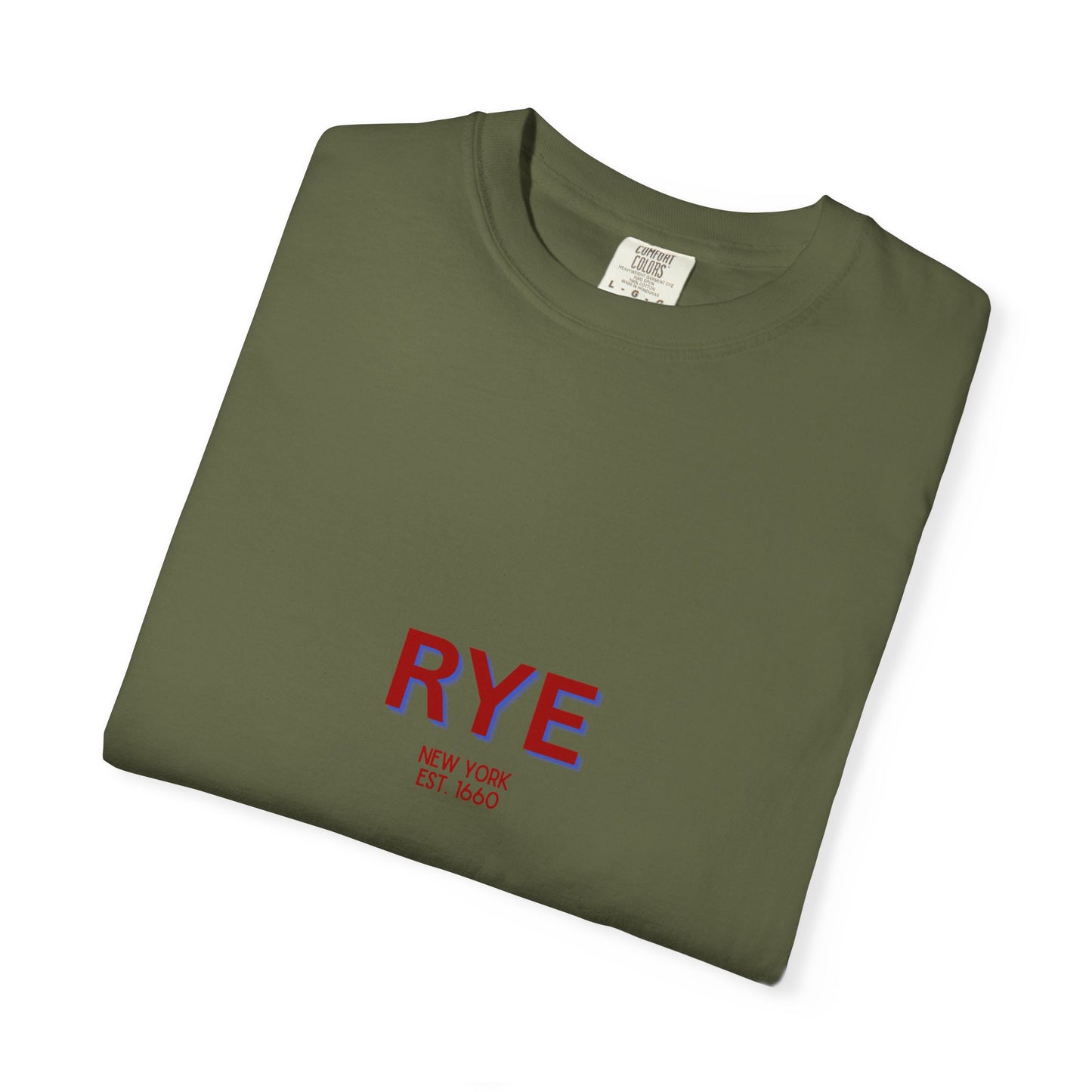 Rye Garment-Dyed Unisex T-Shirt, Casual Tee, Vintage Style Shirt, Everyday Wear, Birthday Gift, Unique Apparel