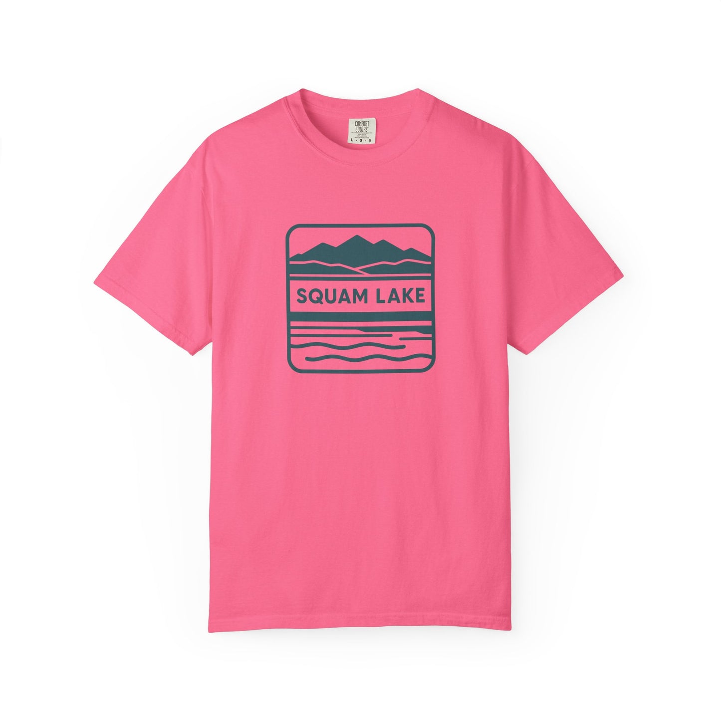 Squam Lake Unisex T-Shirt, Casual Graphic Tee, Nature Lover Gift, Outdoor Adventure Shirt, Vacation Souvenir, Summer Wear