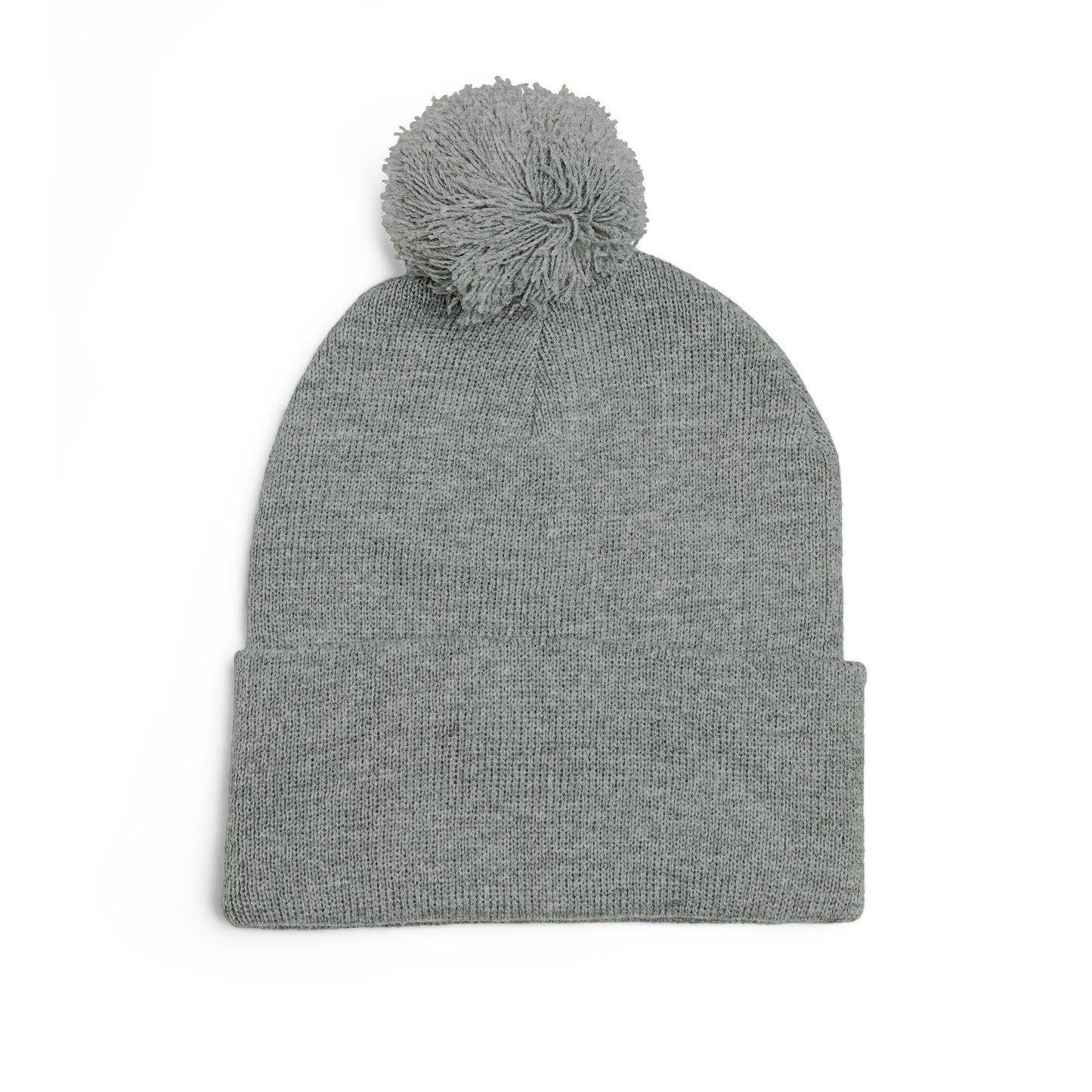 Squam Lake Pom-Pom Knit Cap (Embroidery)