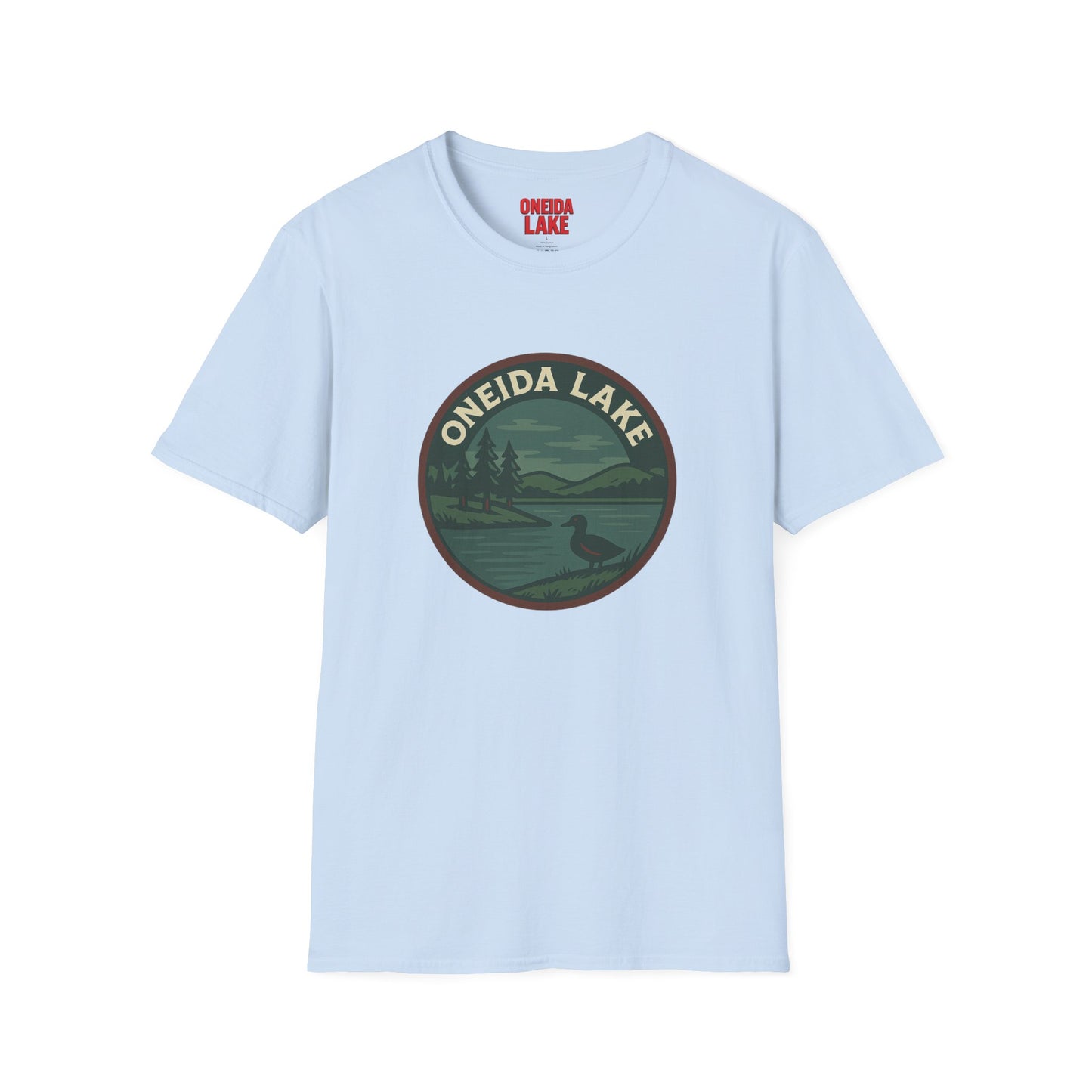 Oneida Lake Nature Unisex Softstyle T-Shirt | Eco-Friendly Gift, Outdoor Adventure Shirt, Nature Lover Tee, Vintage Lake Apparel, [...]