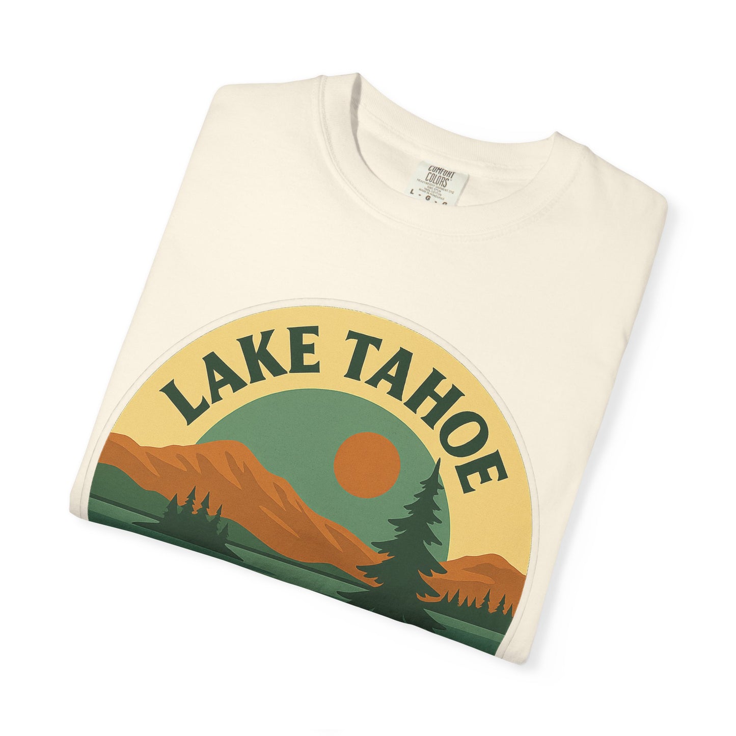 Lake Tahoe Unisex Garment-Dyed T-shirt