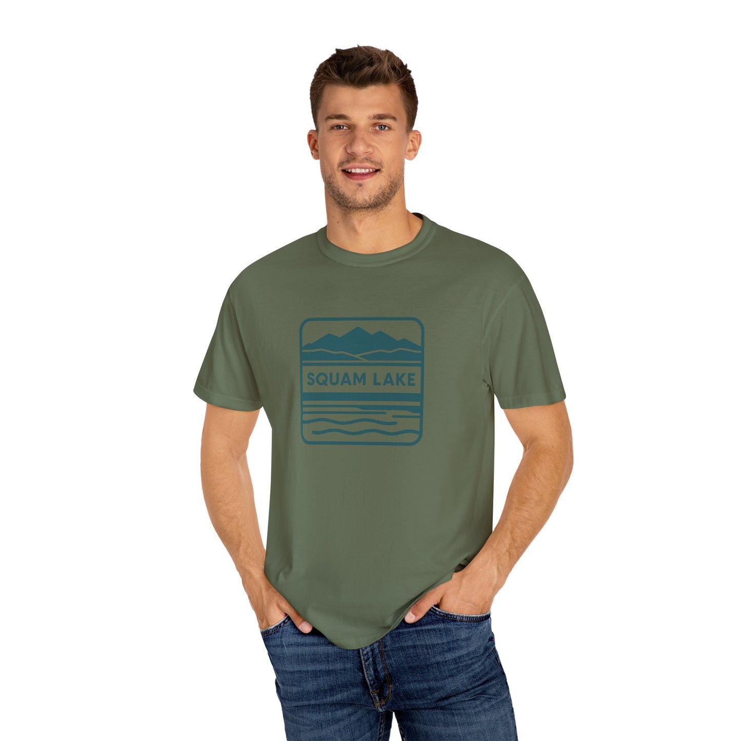 Squam Lake Unisex T-Shirt, Casual Graphic Tee, Nature Lover Gift, Outdoor Adventure Shirt, Vacation Souvenir, Summer Wear