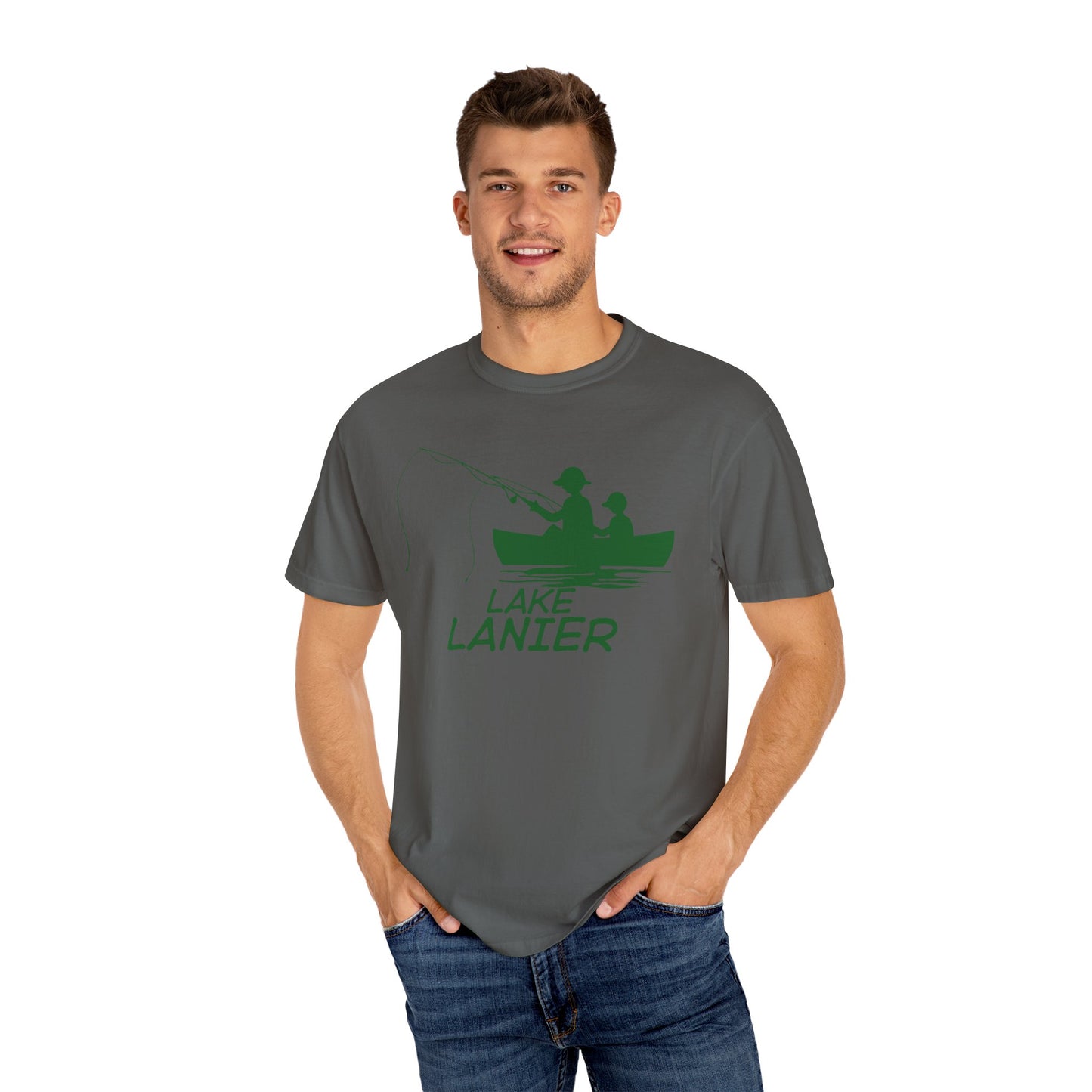 Lake Lanier Fishing Unisex T-shirt - Perfect for Gifts, Outdoor Adventures, Family Reunions, Summer Vacations, and Casual Wear