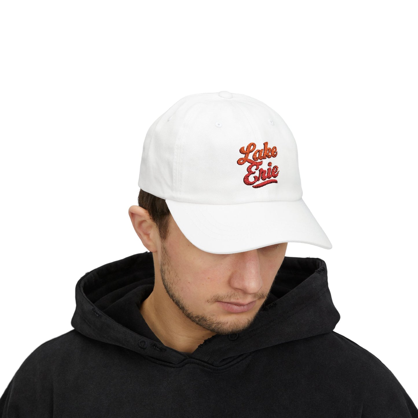 Lake Erie Stylish Dad Cap, Casual Summer Hat, Outdoor Accessory, Gift for Father's Day, Boating Trip Gear, Everyday Wear