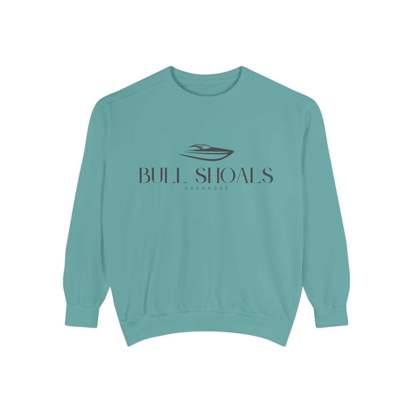 Bull Shoals Chill Vibes Sweatshirt - Unisex Garment-Dyed Style, Perfect for Lounging