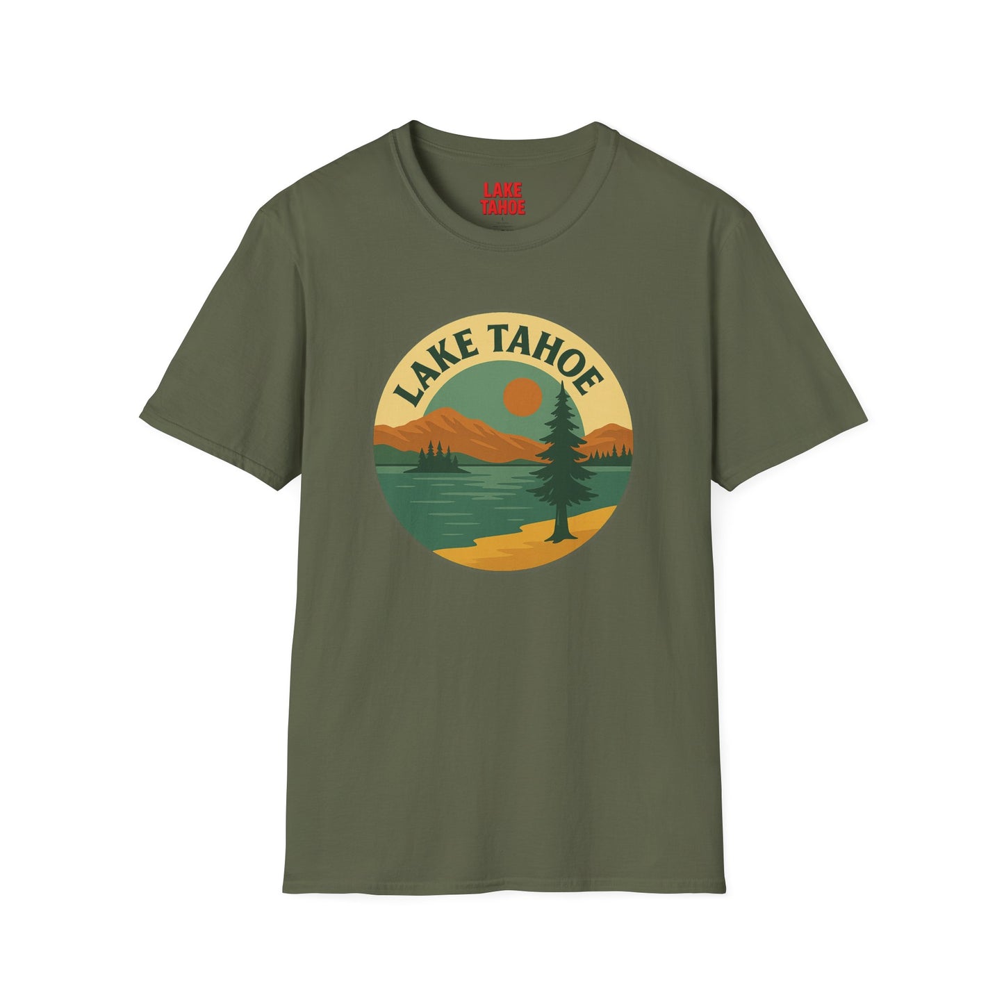Lake Tahoe Nature Unisex Softstyle T-Shirt | Eco-Friendly Gift, Outdoor Adventure Shirt, Nature Lover Tee, Vintage Lake Apparel, [...]