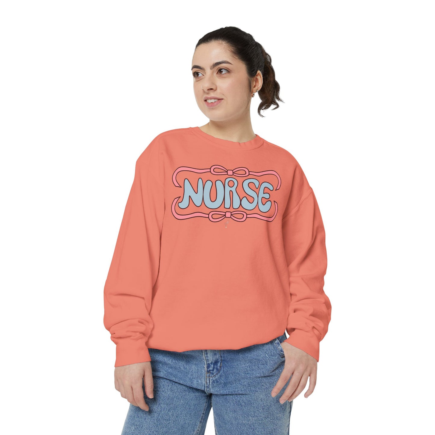 Nurse Pride Unisex Sweatshirt | Cozy Gift for Healthcare Workers, Cute Nurse Apparel, Casual Wear, Soft Pullover, Appreciation Gift