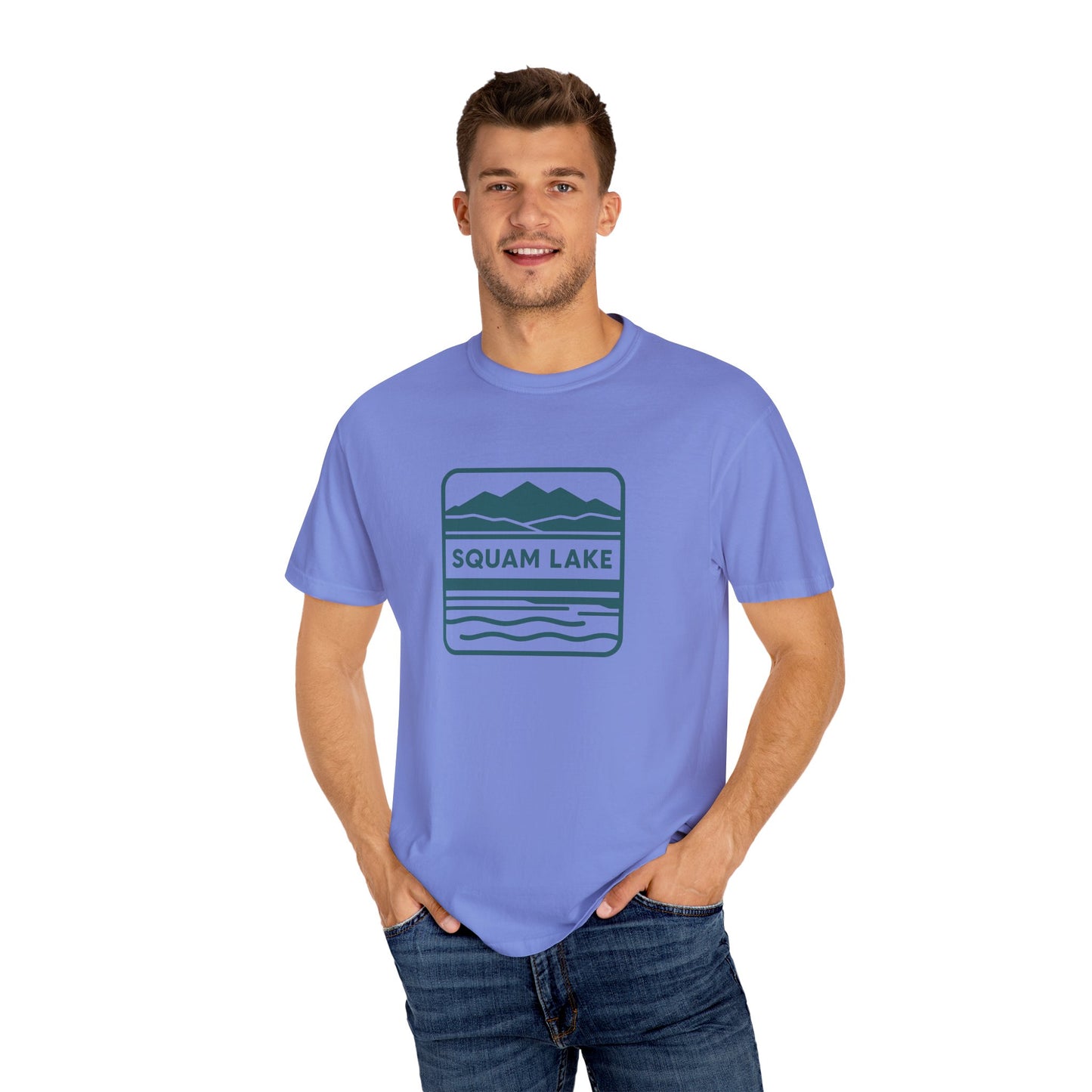 Squam Lake Unisex T-Shirt, Casual Graphic Tee, Nature Lover Gift, Outdoor Adventure Shirt, Vacation Souvenir, Summer Wear