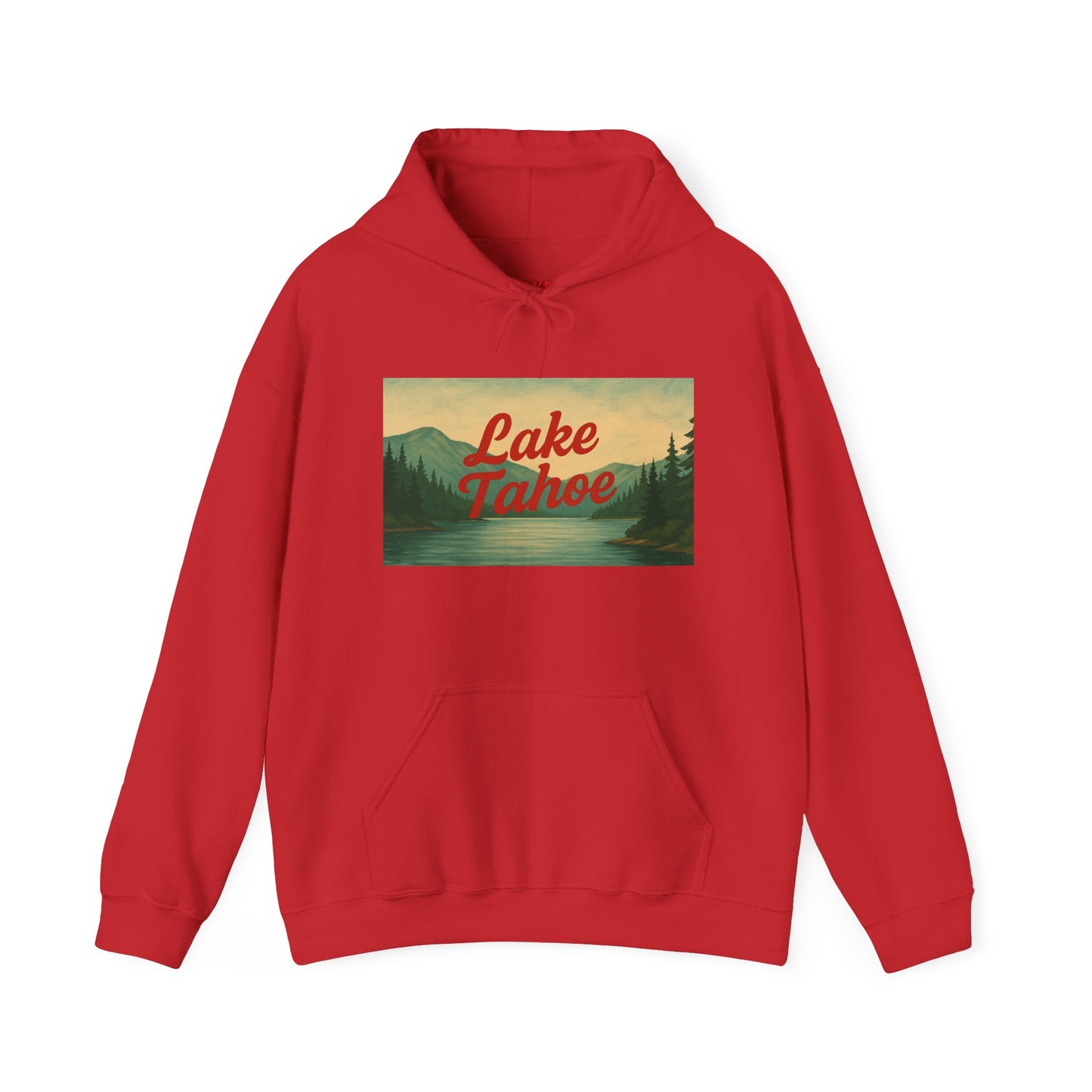 Lake Tahoe Hoodie, Cozy Casual Wear, Unisex Sweatshirt, Lake Lover Gift, Outdoor Adventure Apparel, Summer Retreat Fashion