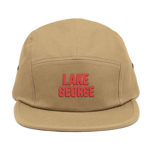 Lake George 5 Panel Cap (Embroidery)