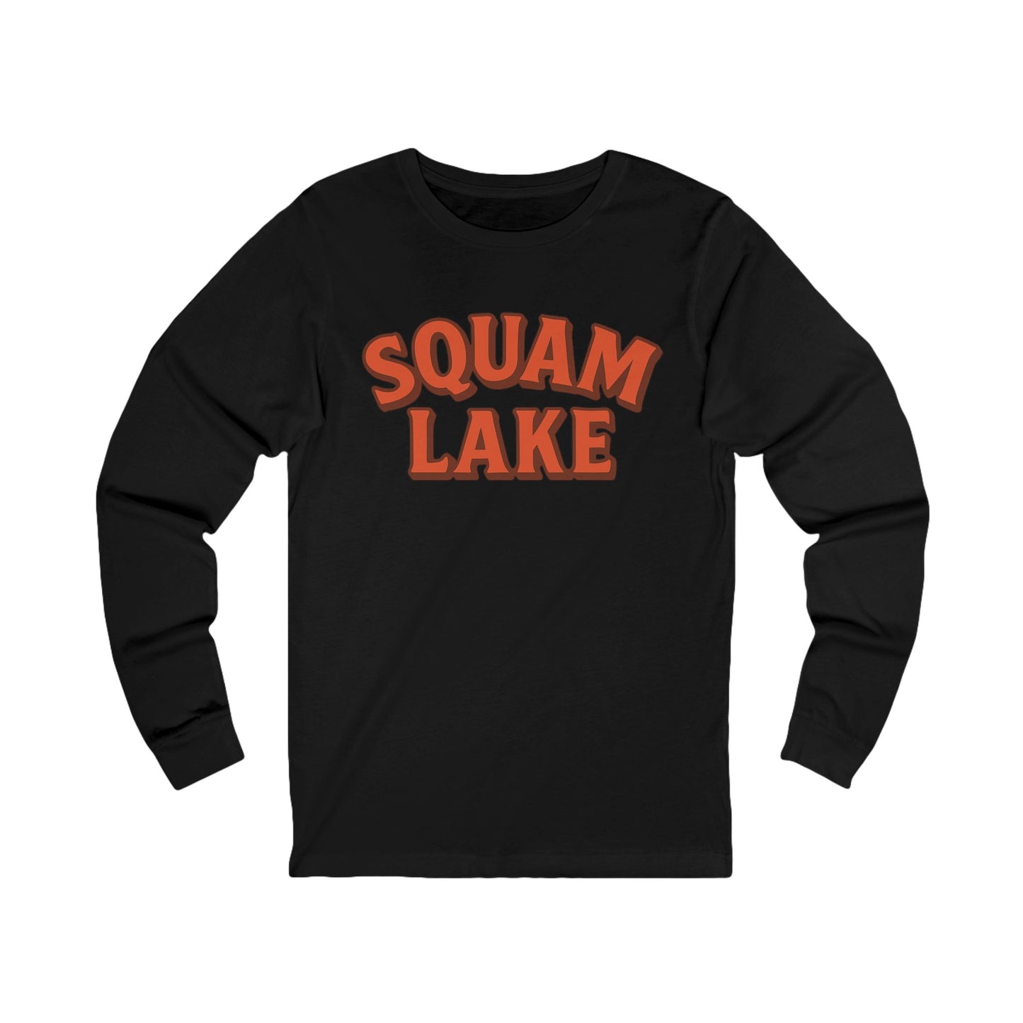 Squam Lake Long Sleeve Tee, Cozy Unisex Shirt for Outdoor Lovers, Perfect for Lake Days, Casual Wear, Gift Idea