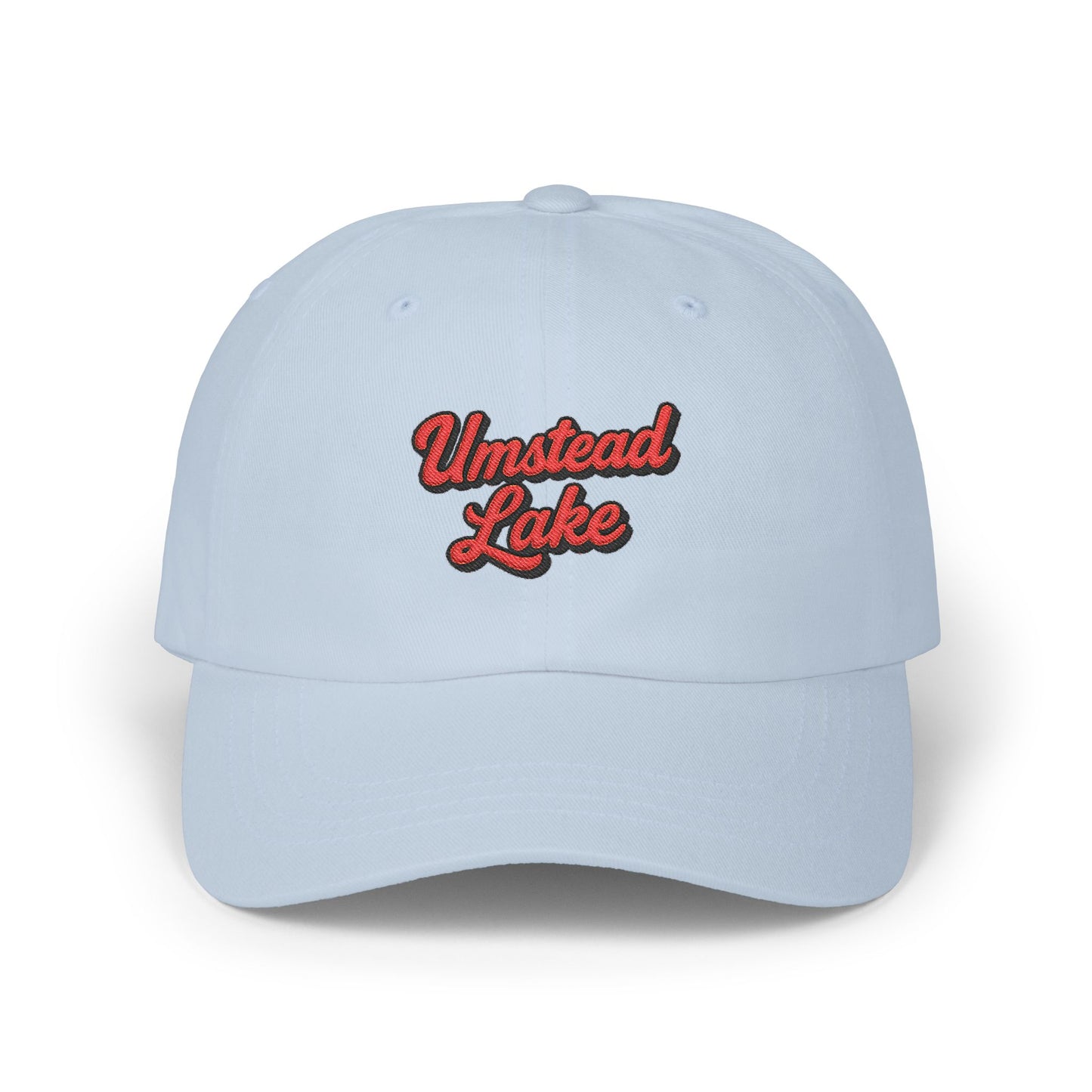 Umstead Lake Stylish Dad Cap, Casual Summer Hat, Outdoor Accessory, Gift for Father's Day, Boating Trip Gear, Everyday Wear