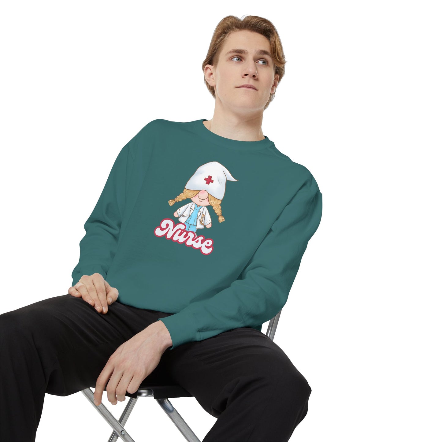 Nurse Sweatshirt, Cozy Gift for Healthcare Workers, Nurse Appreciation, Unique Nurse Shirt, Comfy Hospital Wear, Medical Professional
