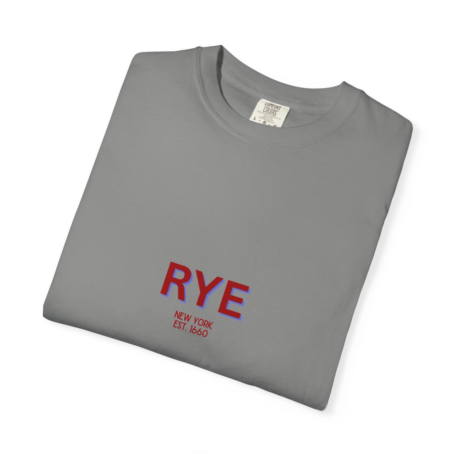 Rye Garment-Dyed Unisex T-Shirt, Casual Tee, Vintage Style Shirt, Everyday Wear, Birthday Gift, Unique Apparel
