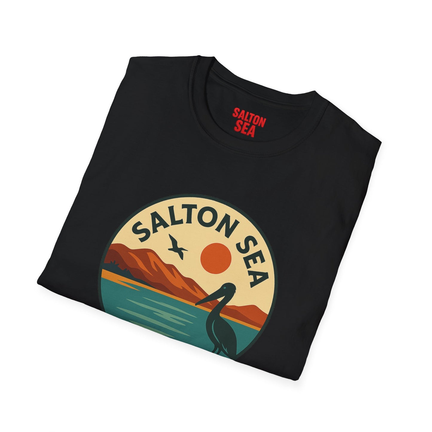 Salton Sea Nature Unisex Softstyle T-Shirt | Eco-Friendly Gift, Outdoor Adventure Shirt, Nature Lover Tee, Vintage Lake Apparel, [...]