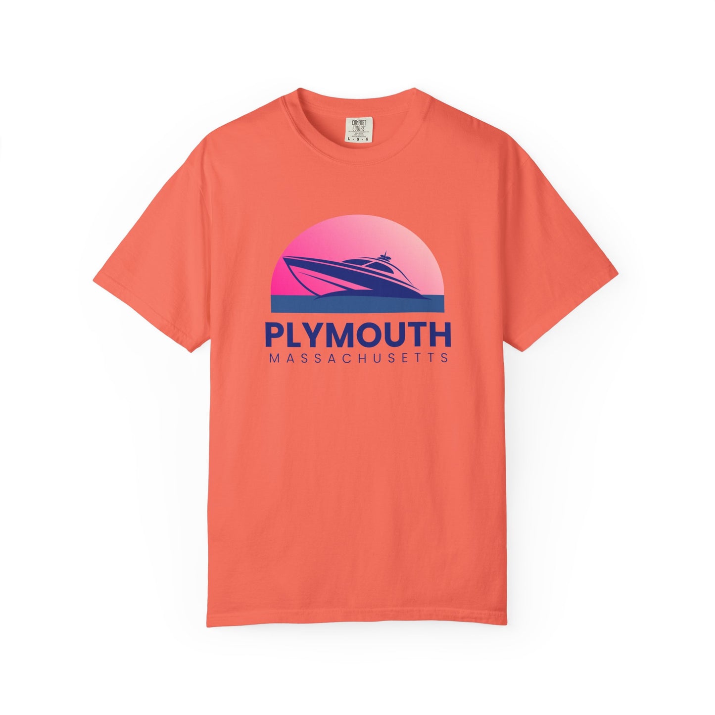 Plymouth Vibes, Unisex T-shirt, Casual Tee, Travel Souvenir, Vacation Top