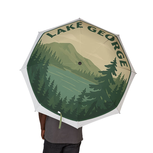 Lake George Semi-Automatic Foldable Umbrella