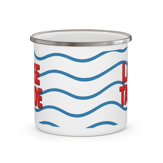 Lake Tahoe Rustic Enamel Camping Mug - Perfect for Outdoor Adventures, Enthusiasts, and Cozy Campfires, Great Gift for Camping Lovers, [...]