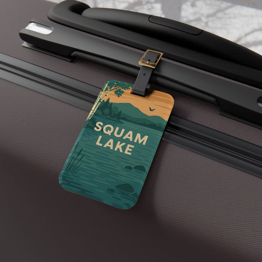 Squam Lake Luggage Tag