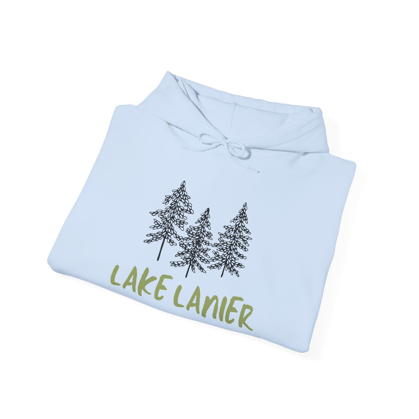Lake Lanier Hoodie, Cozy Unisex Sweatshirt, Nature Lover Gift, Lake House Apparel, Perfect for Outdoors, Summer Vibes, Travel Wear