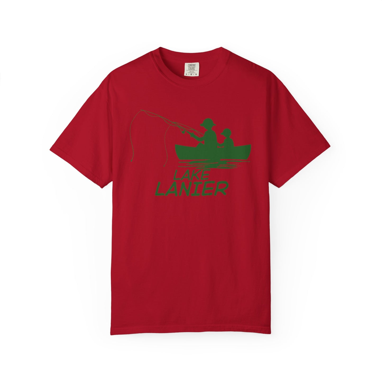 Lake Lanier Fishing Unisex T-shirt - Perfect for Gifts, Outdoor Adventures, Family Reunions, Summer Vacations, and Casual Wear