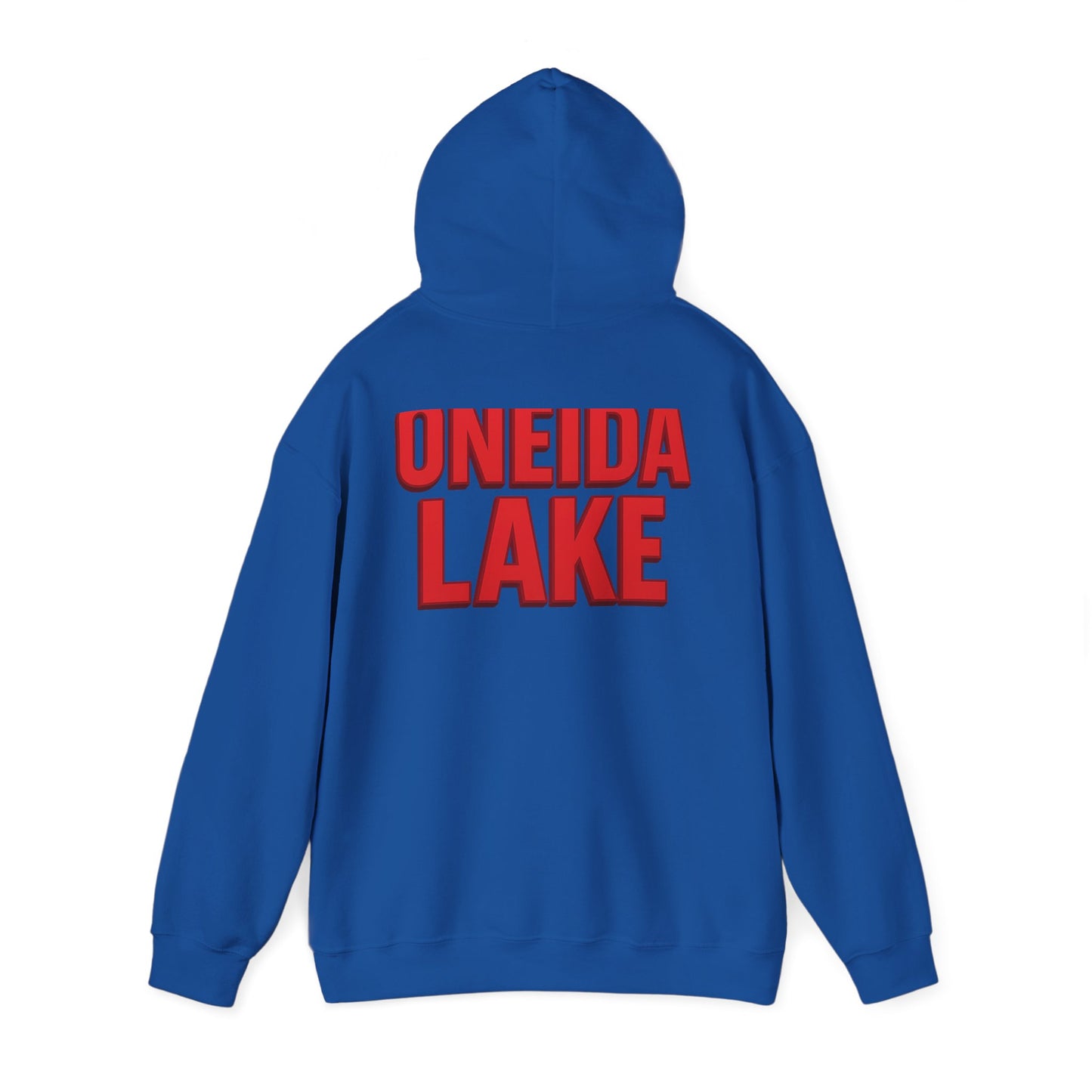 Oneida Lake Hoodie, Cozy Casual Wear, Unisex Sweatshirt, Lake Lover Gift, Outdoor Adventure Apparel, Summer Retreat Fashion