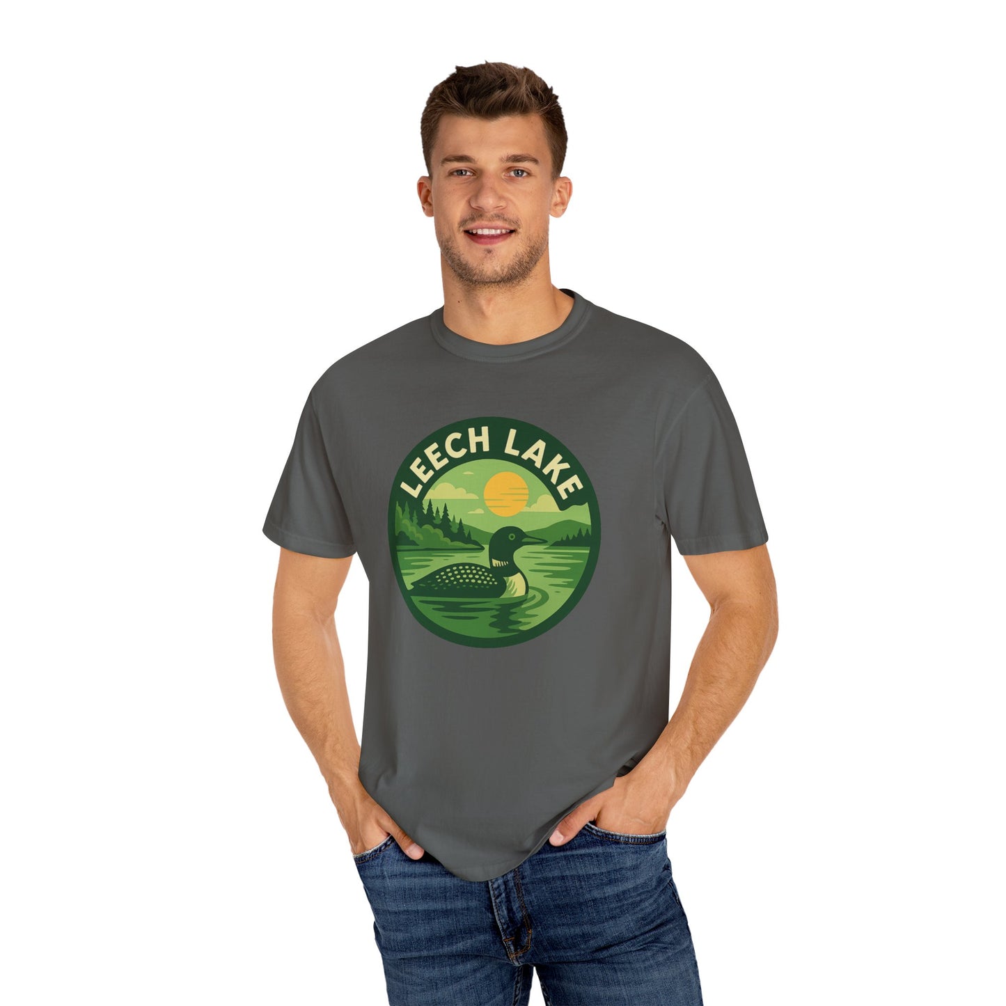 Leech Lake Unisex Garment-Dyed T-shirt