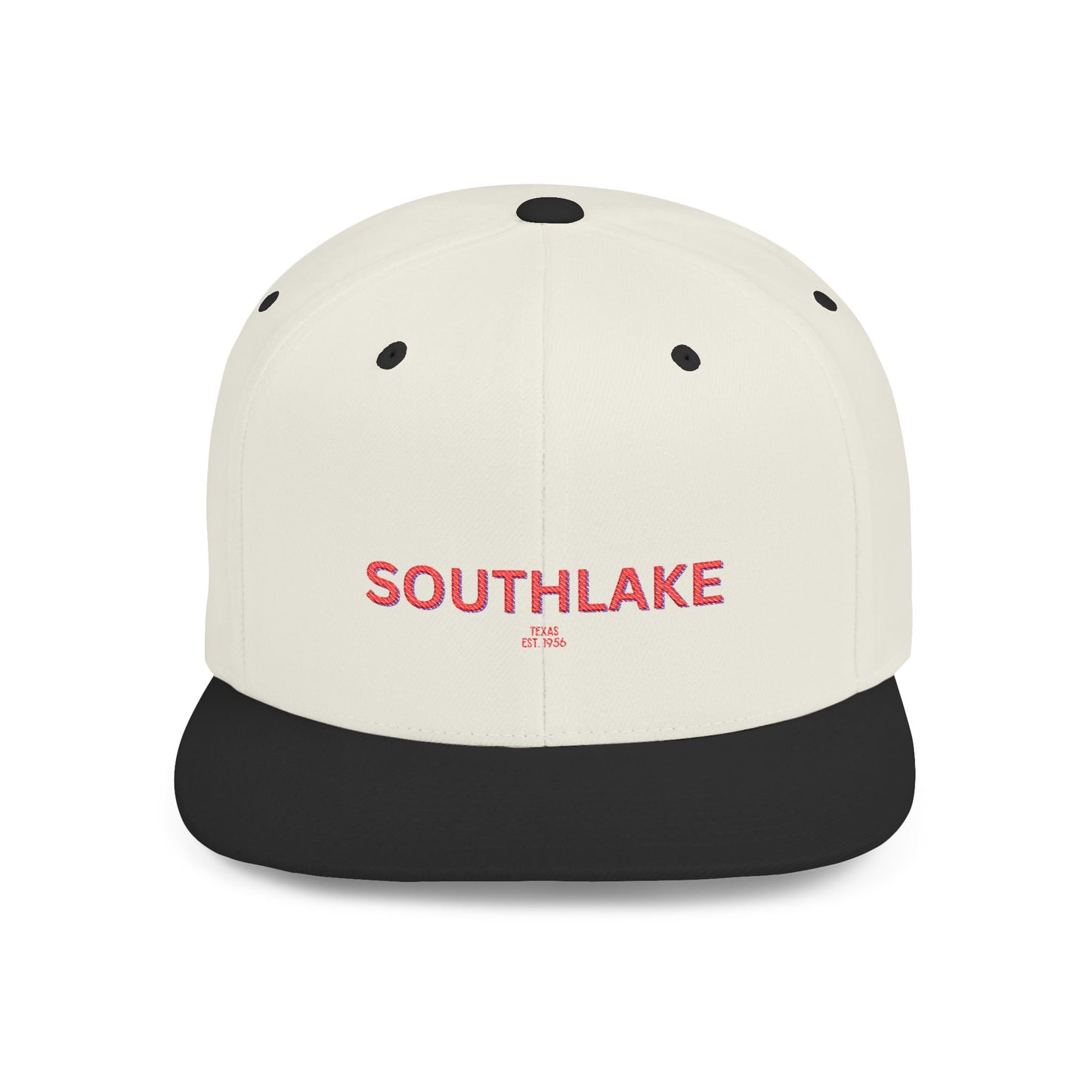 Southlake Stylish Flat Bill Snapback Hat with Design, Perfect for Casual Outings, Streetwear, Gifts, Festivals, Everyday Wear