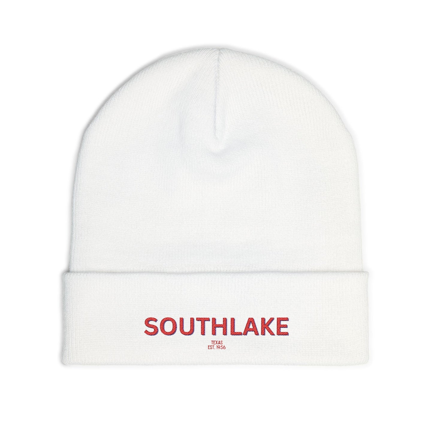 Southlake Cozy Custom Knit Beanie - Personalized Hat, Winter Accessory, Gifts for Him, Her, Stylish Warmth