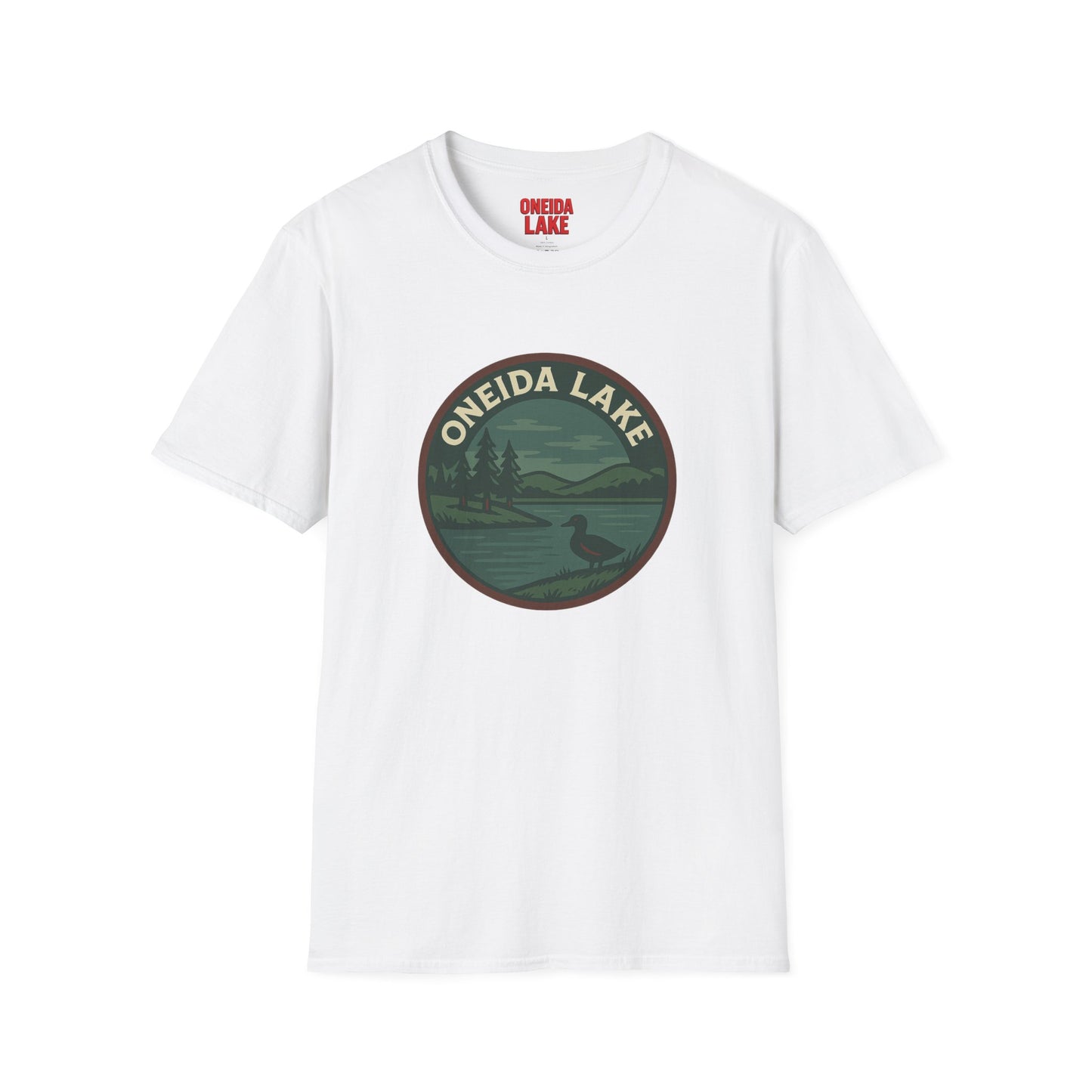 Oneida Lake Nature Unisex Softstyle T-Shirt | Eco-Friendly Gift, Outdoor Adventure Shirt, Nature Lover Tee, Vintage Lake Apparel, [...]