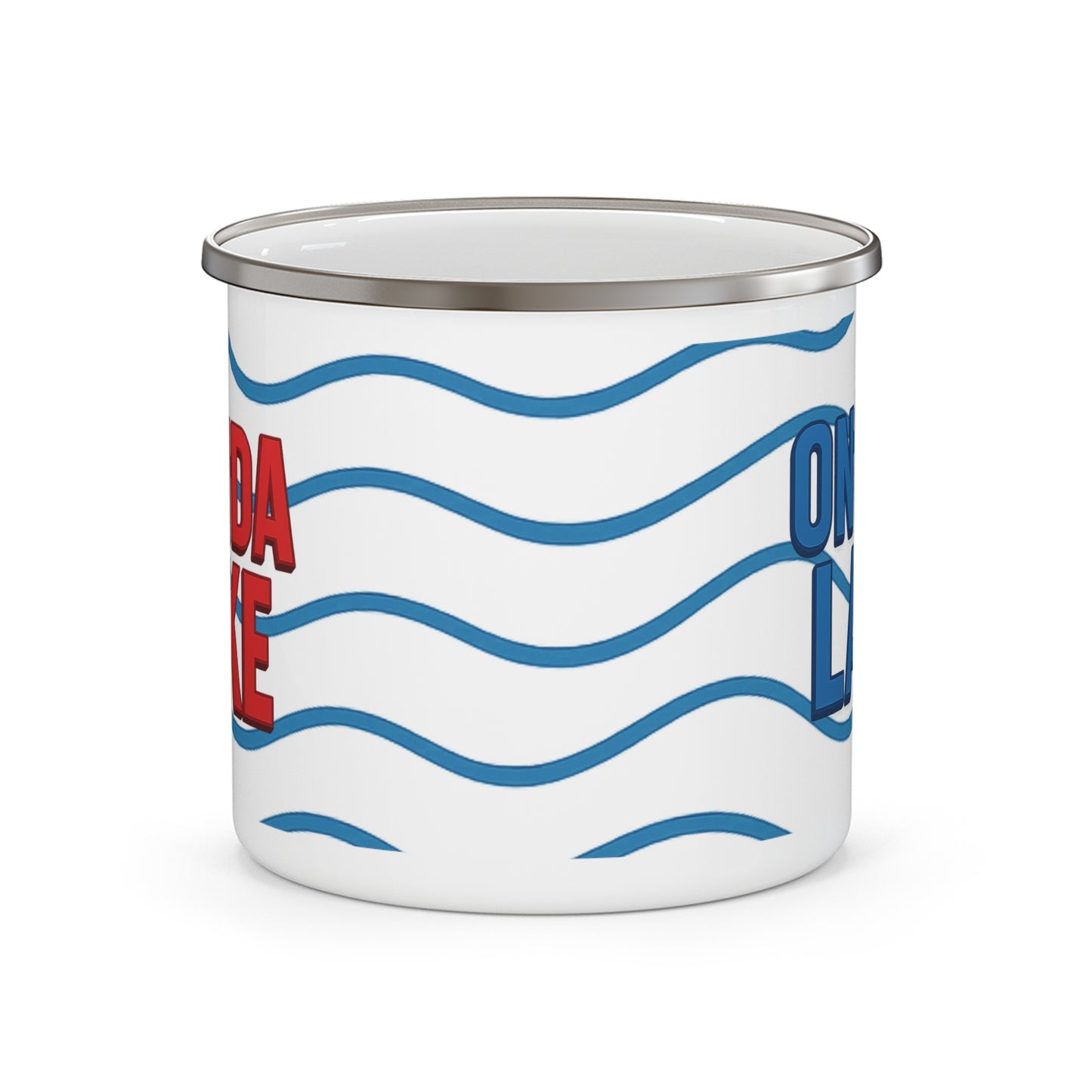 Oneida Lake Rustic Enamel Camping Mug - Perfect for Outdoor Adventures, Enthusiasts, and Cozy Campfires, Great Gift for Camping Lovers, [...]