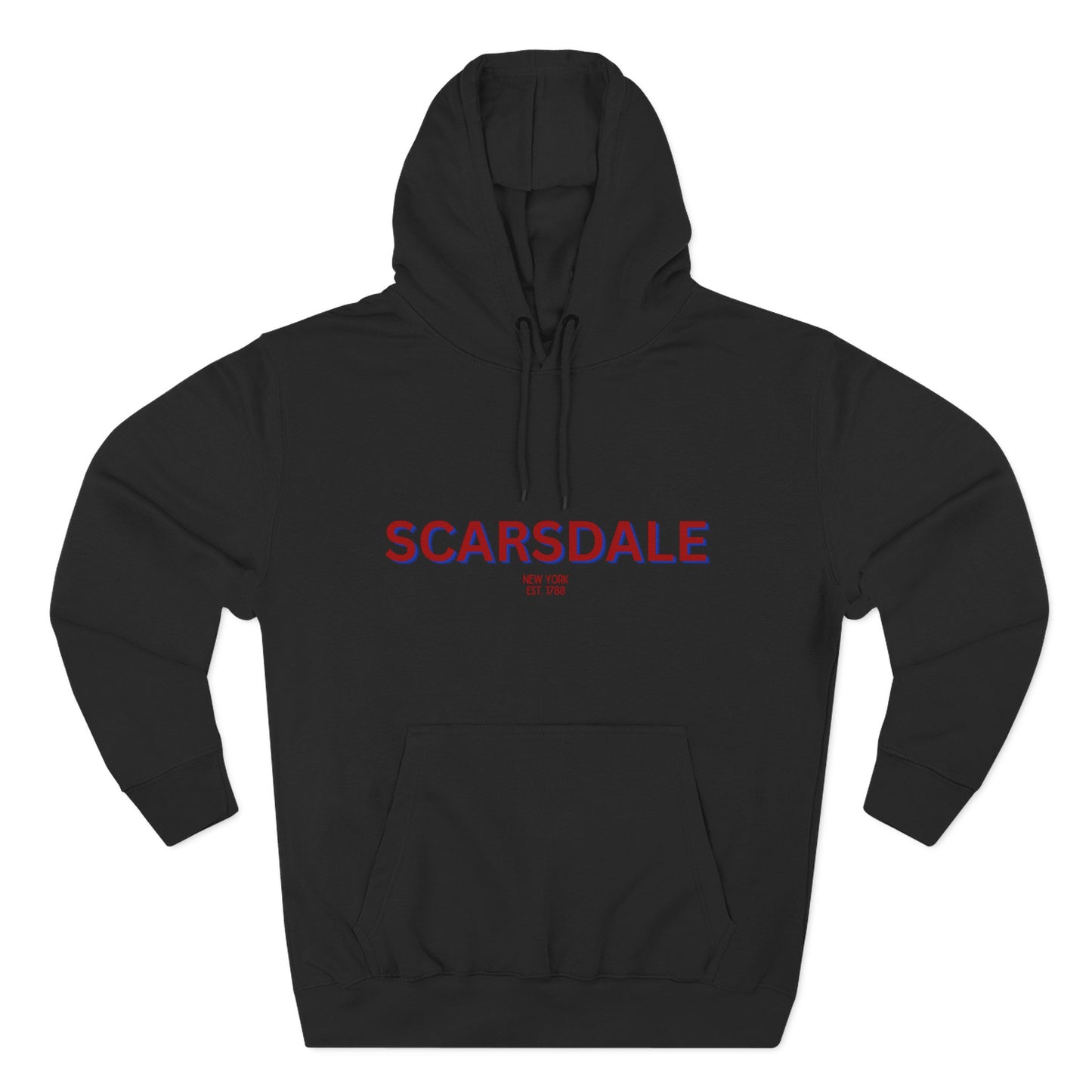 Scarsdale Fleece Hoodie, Casual Sweatshirt, Cozy Layering Piece, Perfect Gift for All Occasions, Stylish Streetwear