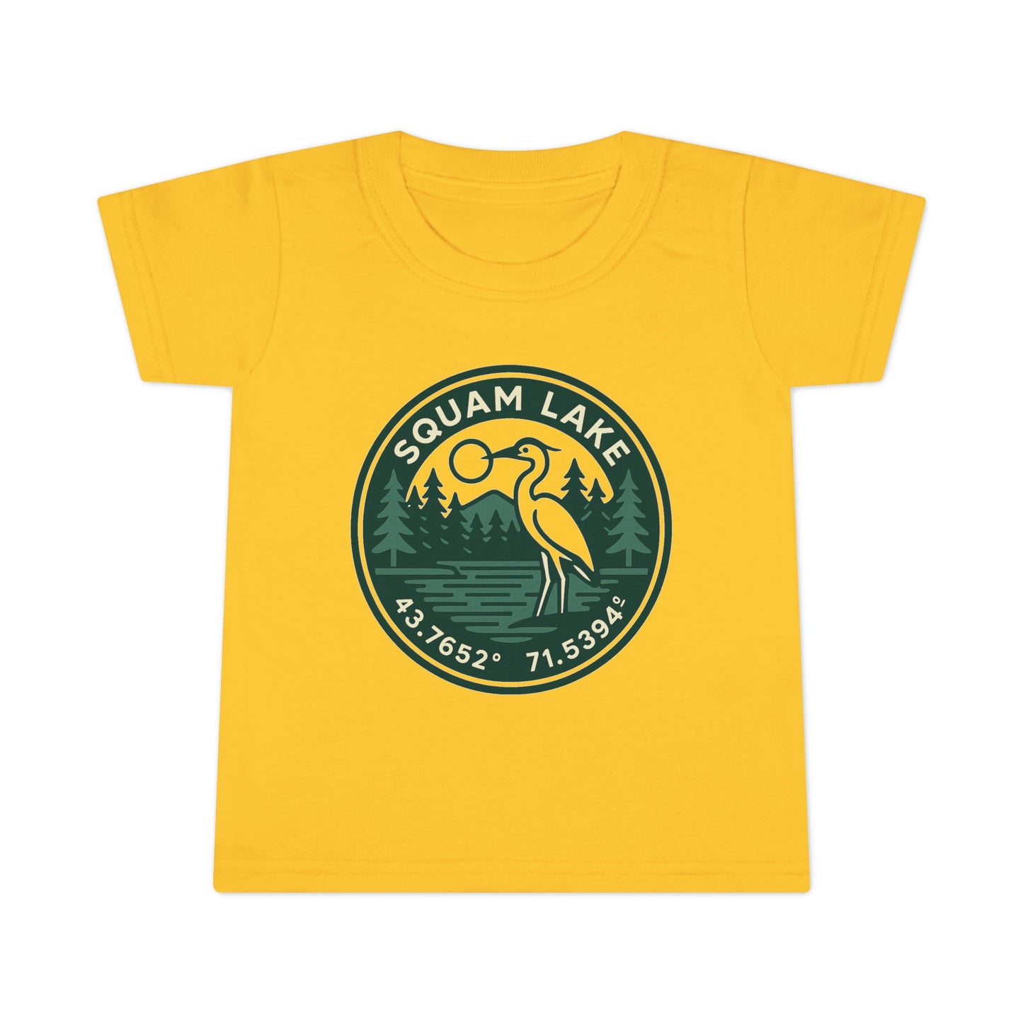 Squam Lake Toddler T-Shirt | Nature Lovers Kids Tee | Cute Gift for Birthdays, Holidays, Family Outings, Summer Fun, Eco-Friendly Kids [...]