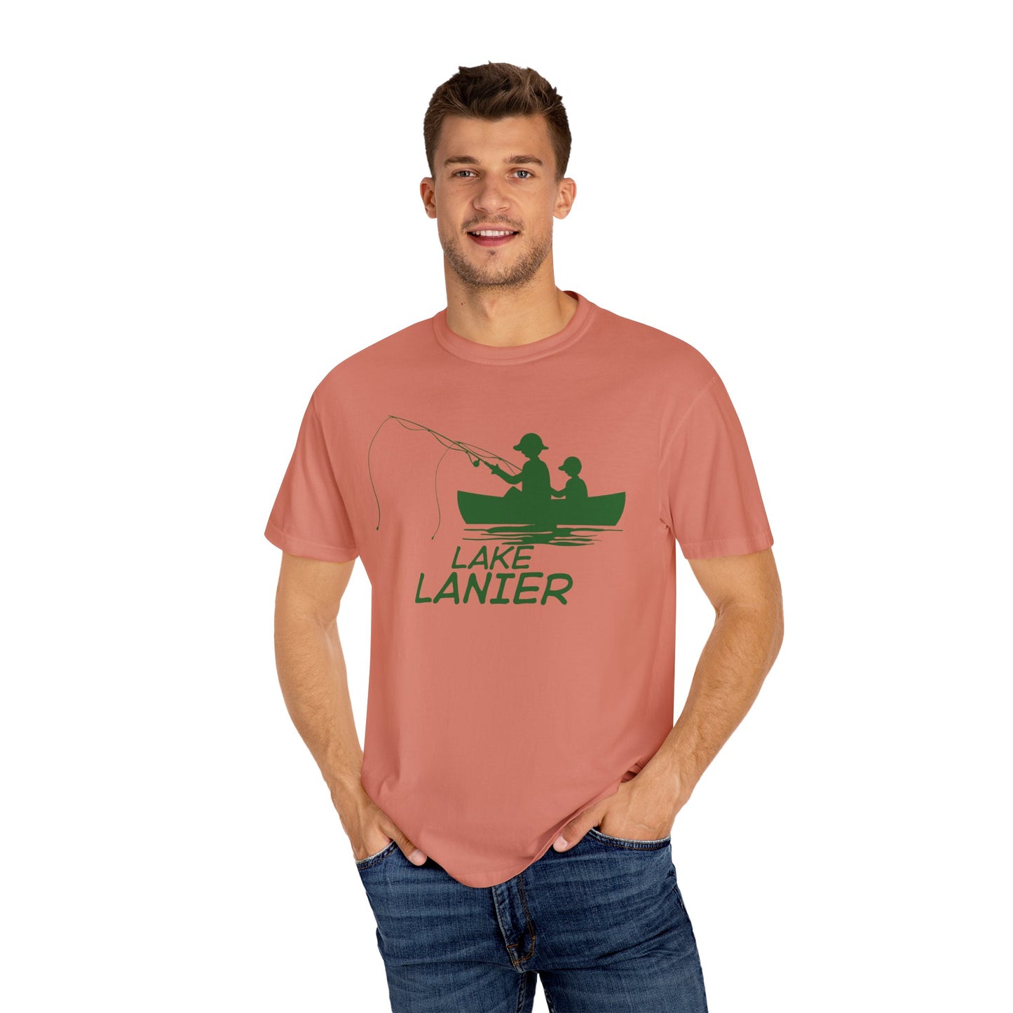 Lake Lanier Fishing Unisex T-shirt - Perfect for Gifts, Outdoor Adventures, Family Reunions, Summer Vacations, and Casual Wear