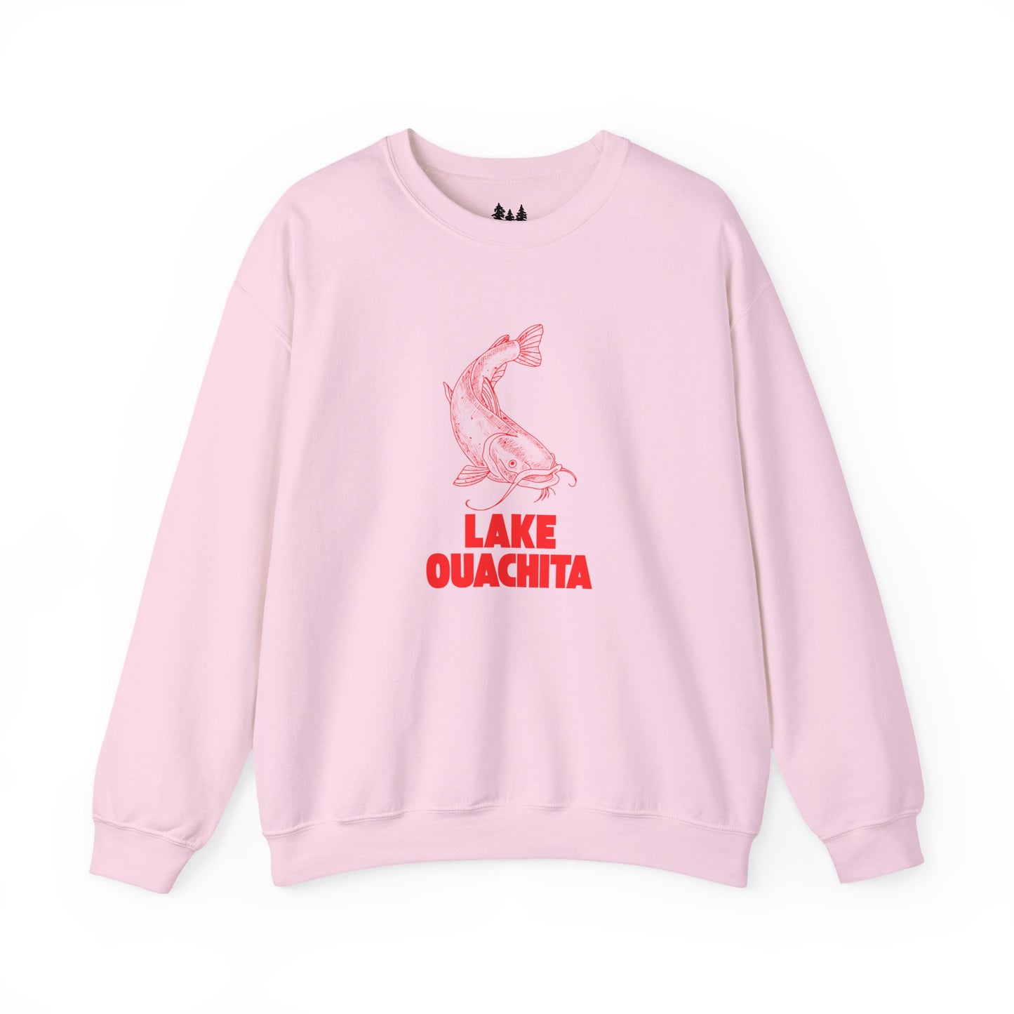 Lake Ouachita Fishing Sweatshirt, Cozy Crewneck, Perfect for Outdoorsy Lovers, Casual Wear, Gift for Nature Enthusiasts, Lake Life Apparel