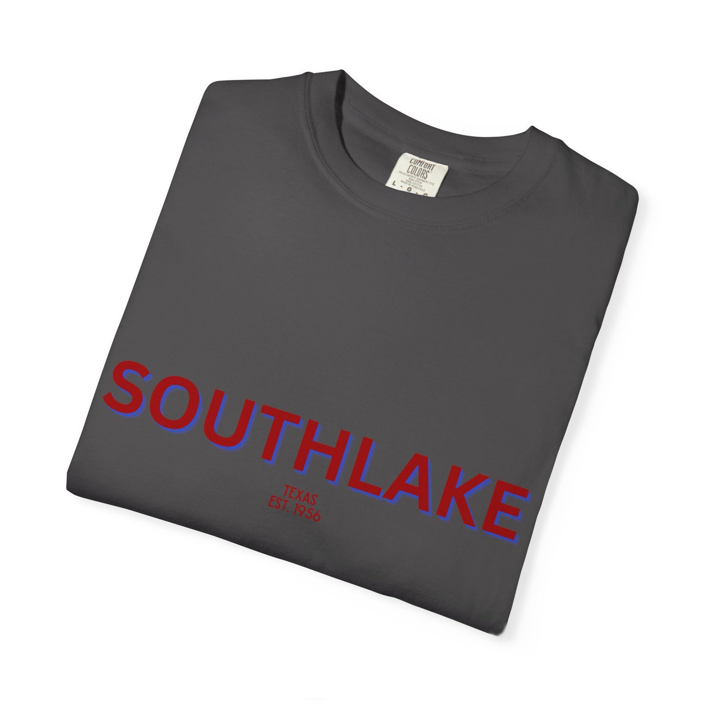 Southlake Garment-Dyed Unisex T-Shirt, Casual Tee, Vintage Style Shirt, Everyday Wear, Birthday Gift, Unique Apparel