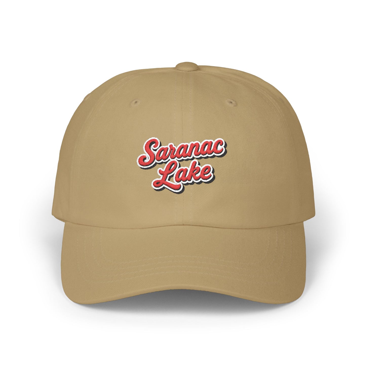 Saranac Lake Stylish Dad Cap, Casual Summer Hat, Outdoor Accessory, Gift for Father's Day, Boating Trip Gear, Everyday Wear