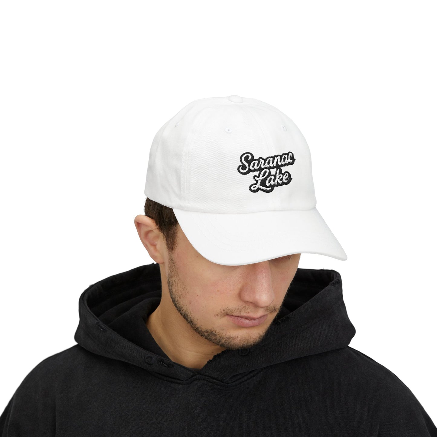 Saranac Lake Stylish Dad Cap, Casual Summer Hat, Outdoor Accessory, Gift for Father's Day, Boating Trip Gear, Everyday Wear