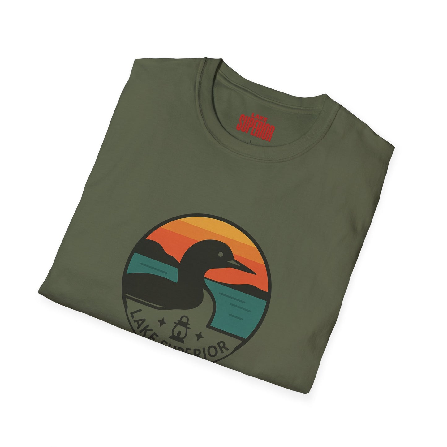 Lake Superior Nature Unisex Softstyle T-Shirt | Eco-Friendly Gift, Outdoor Adventure Shirt, Nature Lover Tee, Vintage Lake Apparel, [...]