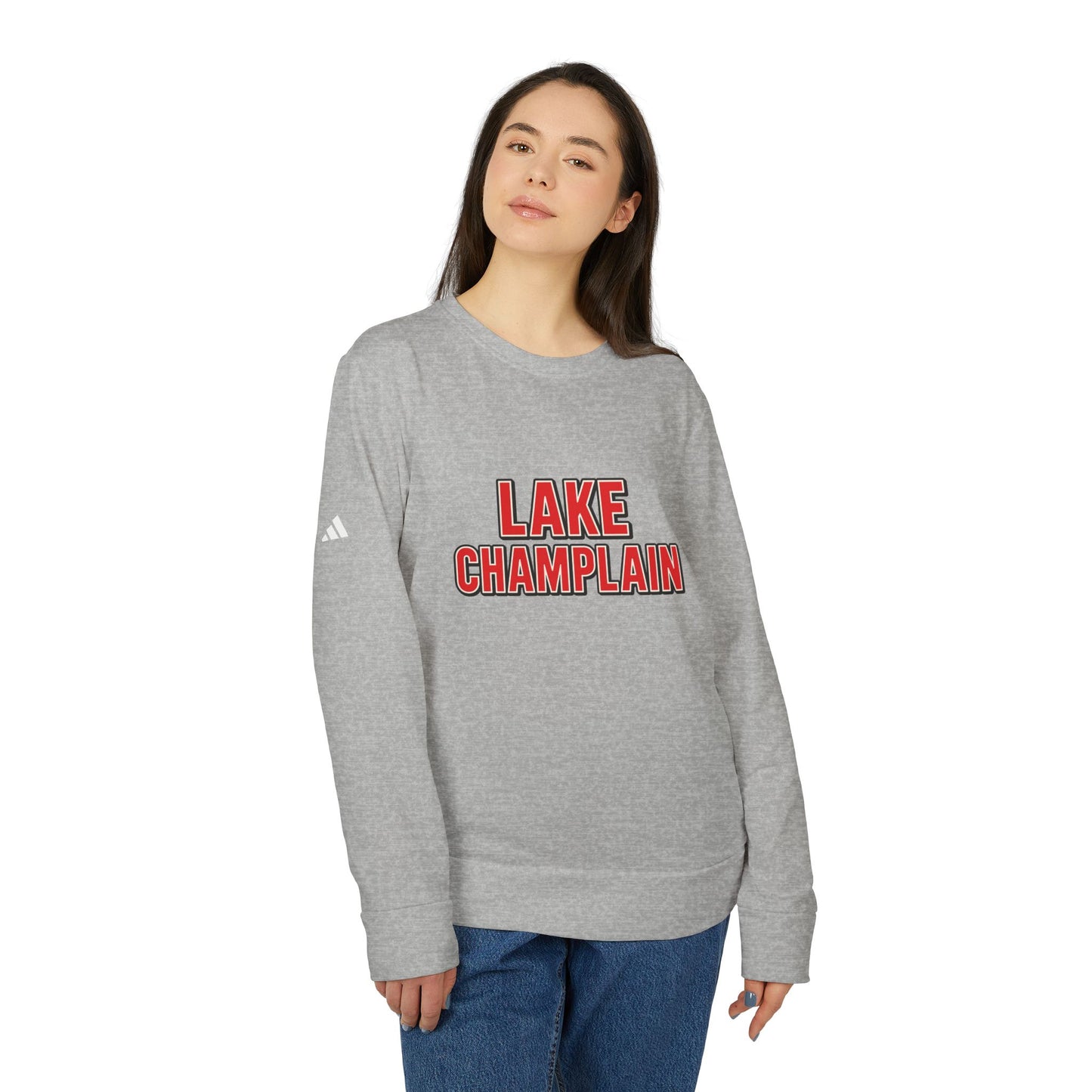 Lake Champlain Adidas Unisex Fleece Crewneck Sweatshirt