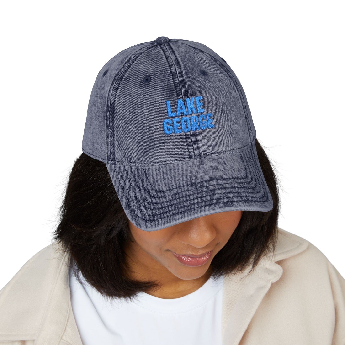 Lake George Vintage Cap (Embroidery)