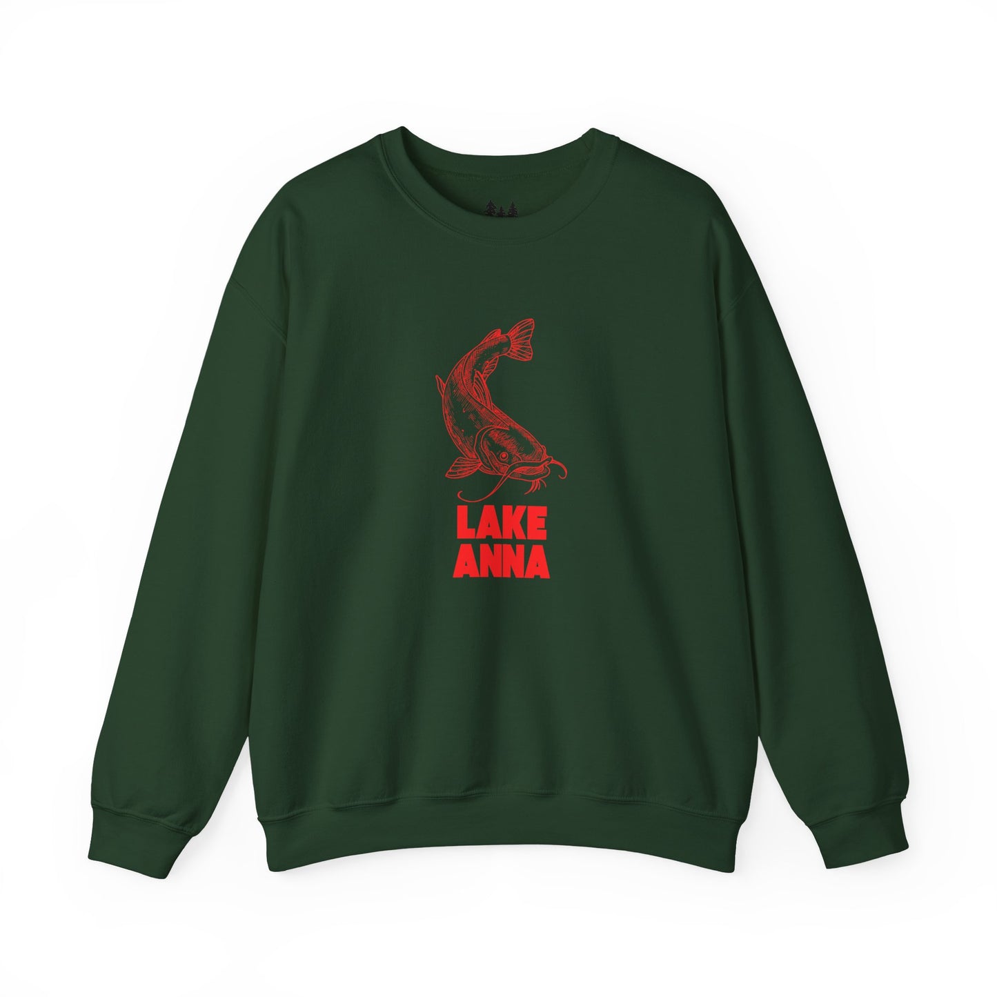 Lake Anna Fishing Sweatshirt, Cozy Crewneck, Perfect for Outdoorsy Lovers, Casual Wear, Gift for Nature Enthusiasts, Lake Life Apparel