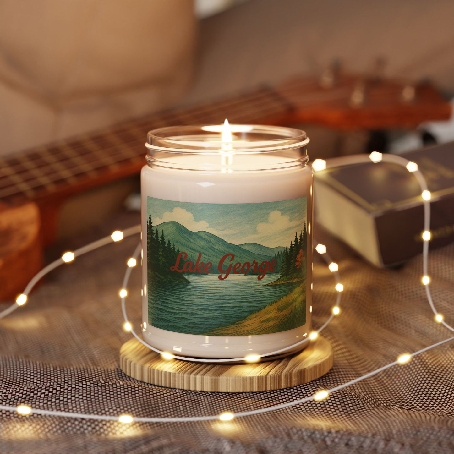 Lake George Scented Soy Candle, 9oz