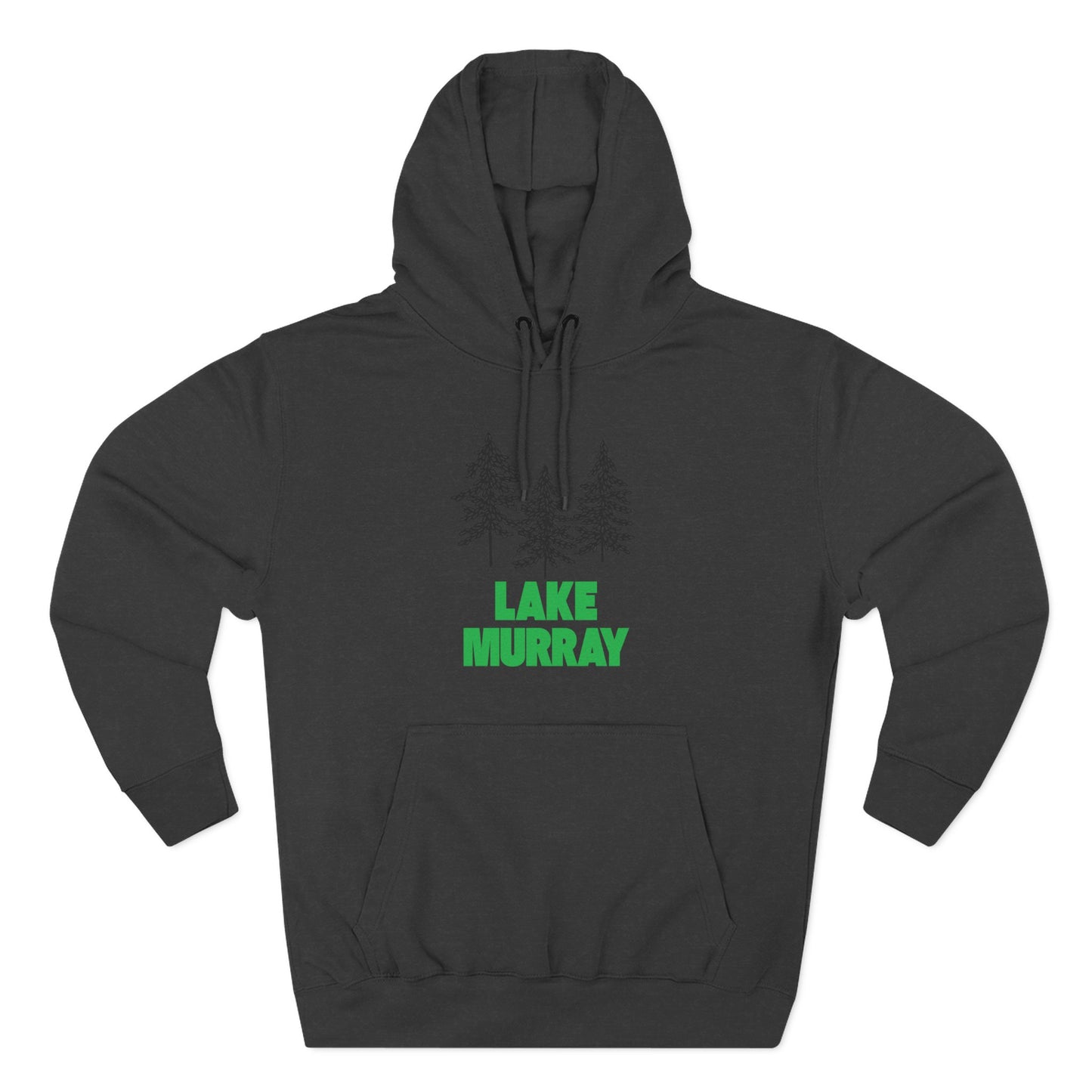 Lake Murray Fleece Hoodie, Cozy Sweatshirt, Outdoor Adventure Wear, Unique Gift for Lake Lovers, Perfect for Fall and Winter