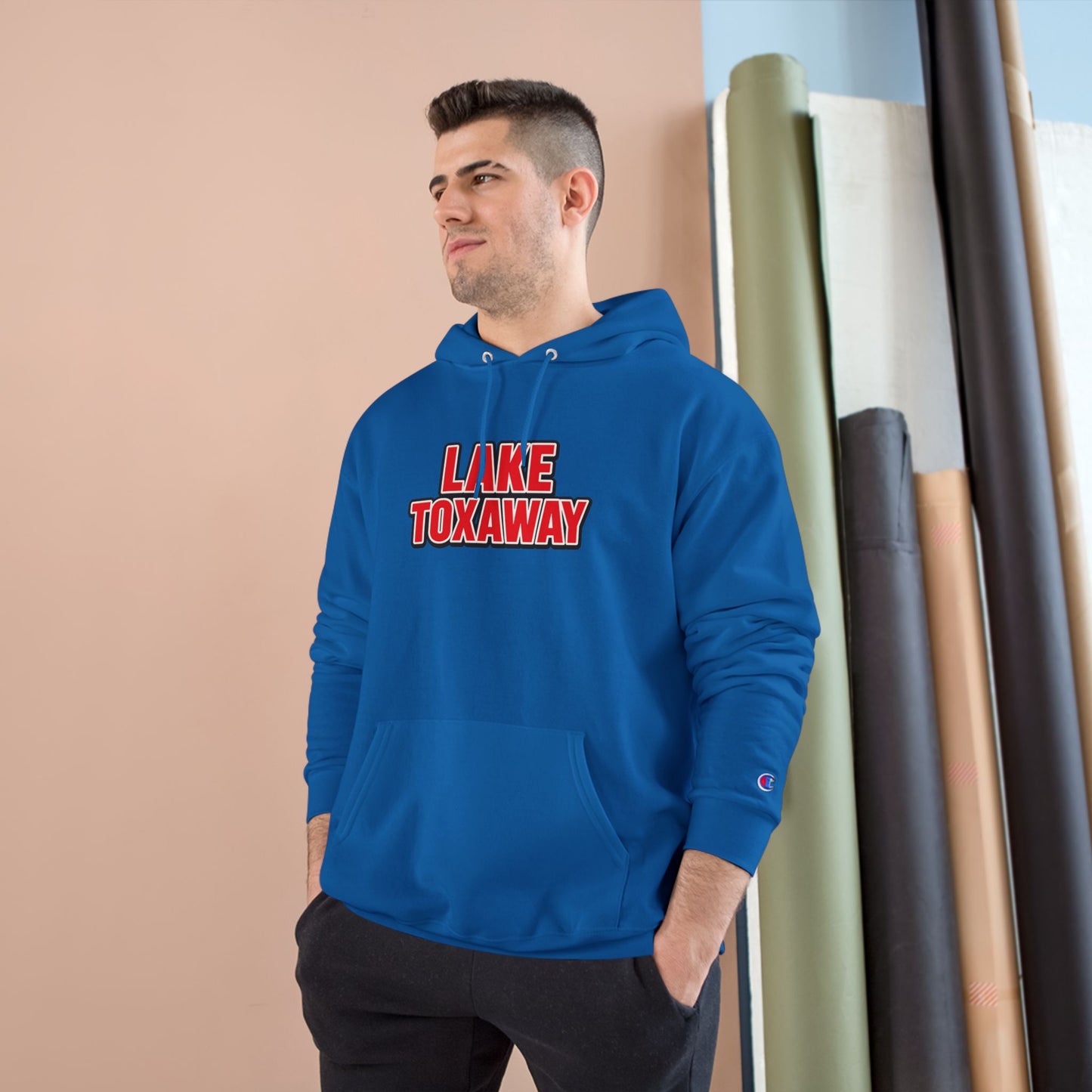 Lake Toxaway Cozy Hoodie, Perfect for Outdoor Adventures, Lake Days, Gifts for Nature Lovers, Comfortable Sweatshirt